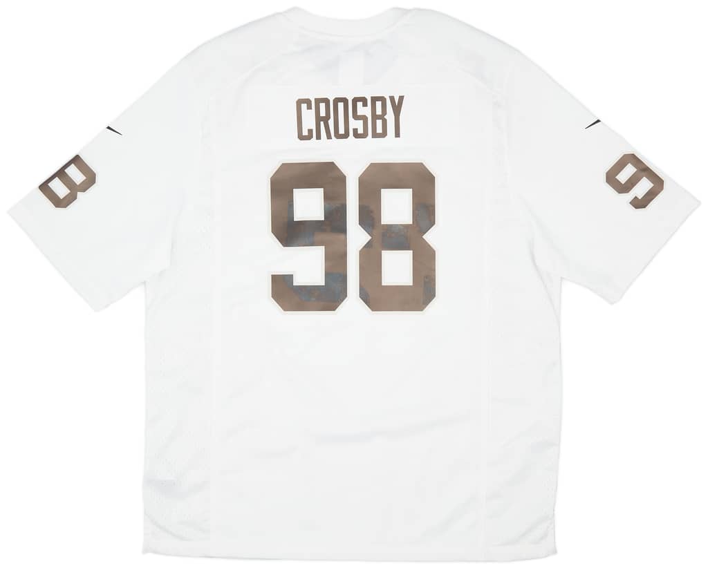 2020-23 Las Vegas Raiders Crosby #98 Nike Game Away Jersey (XL)