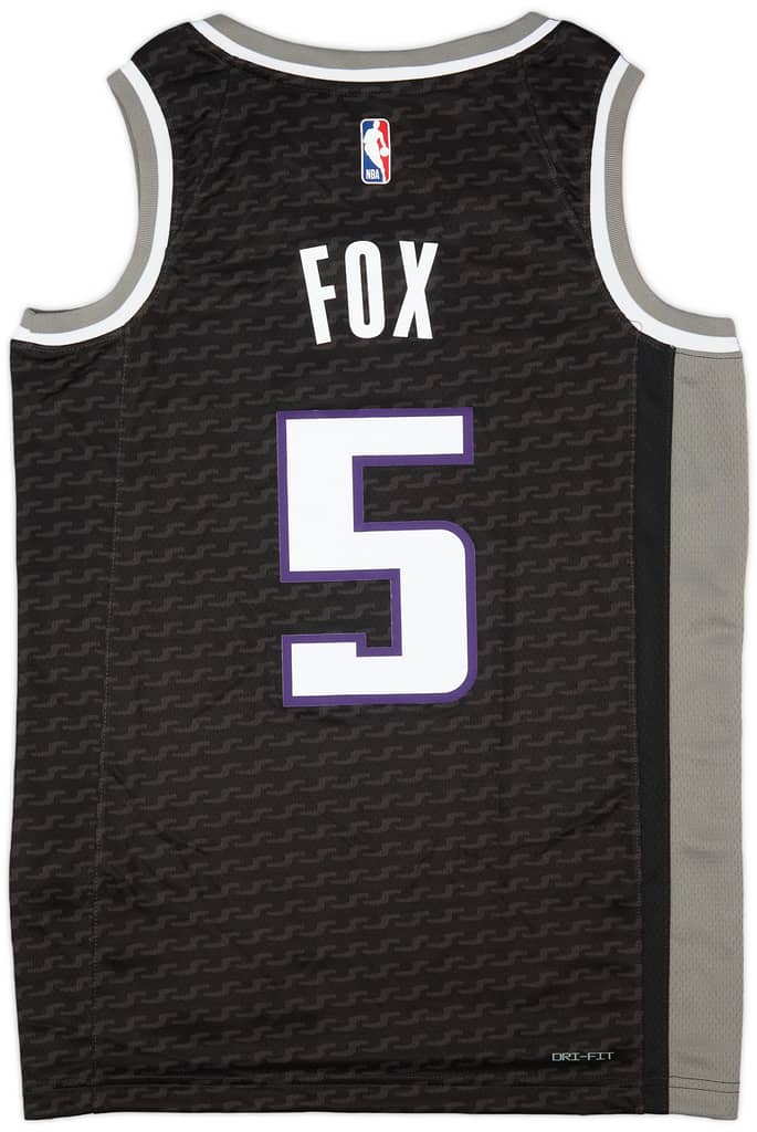 2020-23 Sacramento Kings Fox #5 Jordan Swingman Alternate Jersey (XXL)