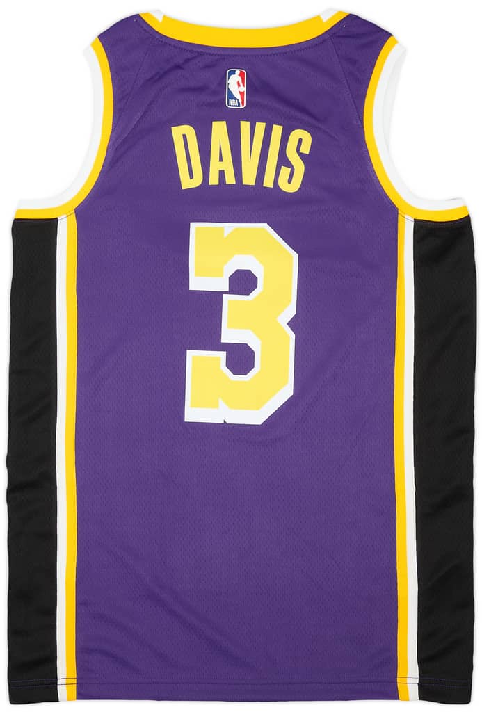 2020-22 LA Lakers Davis #3 Jordan Swingman Alternate Jersey (S)