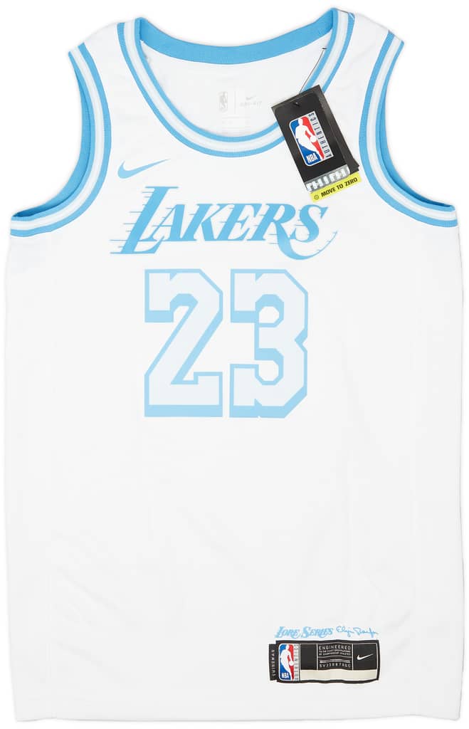 2020-21 LA Lakers James #23 Nike Swingman Alternate Jersey (S)