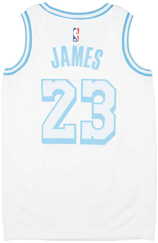 2020-21 LA Lakers James #23 Nike Swingman Alternate Jersey (S)
