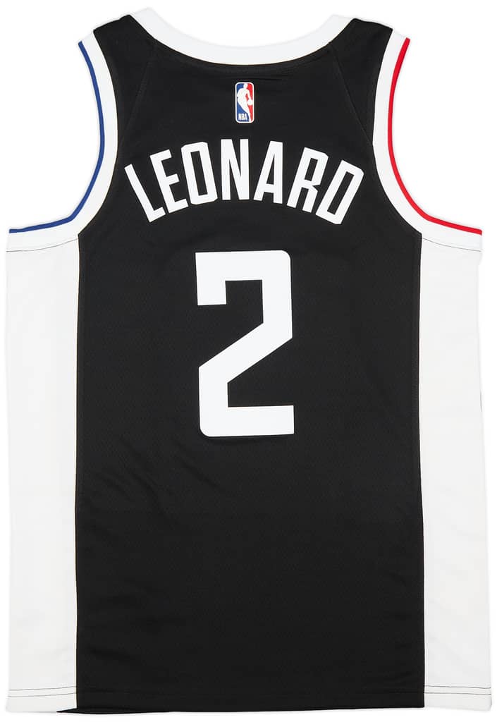 2020-21 LA Clippers Leonard #2 Nike Swingman Alternate Jersey (S)