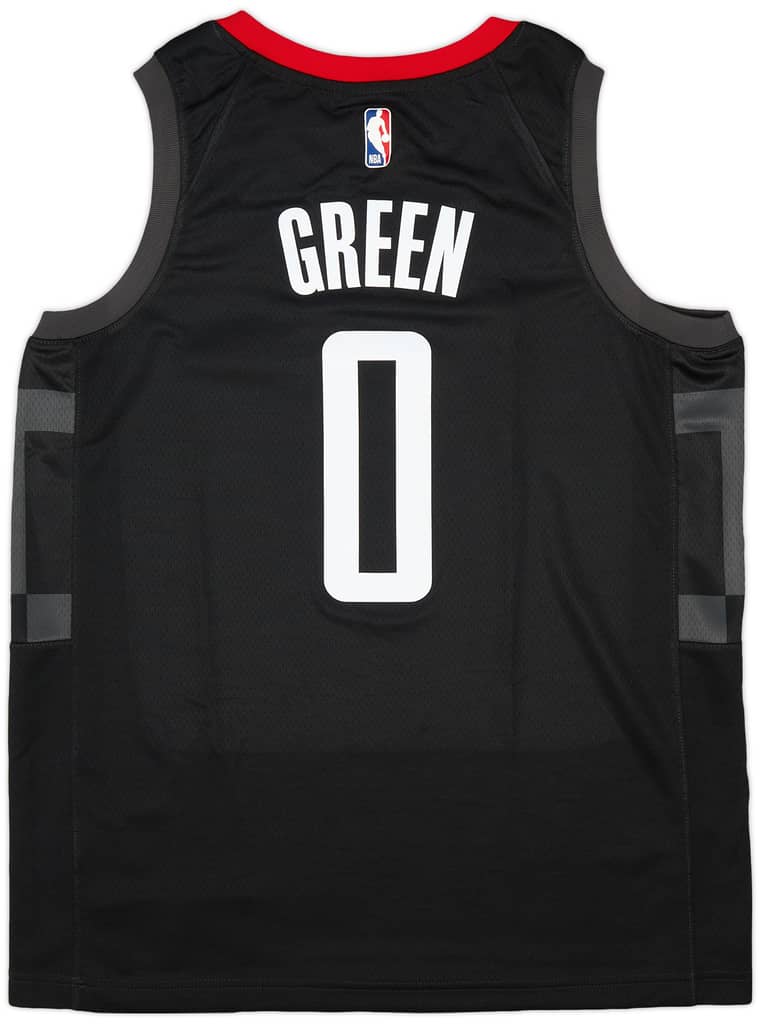 2021-22 Houston Rockets Green #0 Jordan Swingman Alternate Jersey (L)