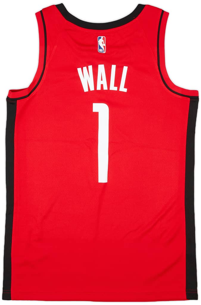 2020-22 Houston Rockets Wall #1 Nike Swingman Away Jersey (S)