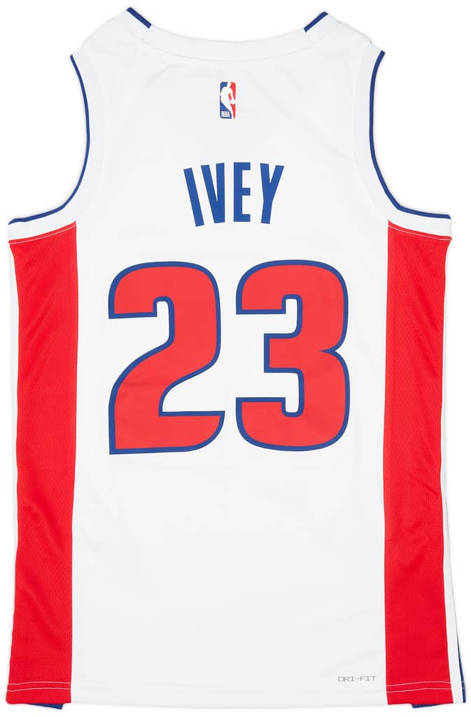 2022-24 Detroit Pistons Ivey #23 Nike Swingman Home Jersey (S)