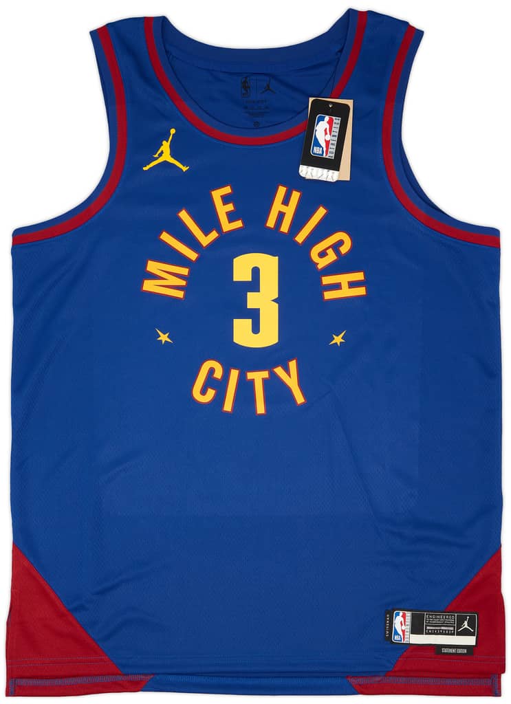 2022-23 Denver Nuggets Hyland #3 Jordan Swingman Alternate Jersey (XL)