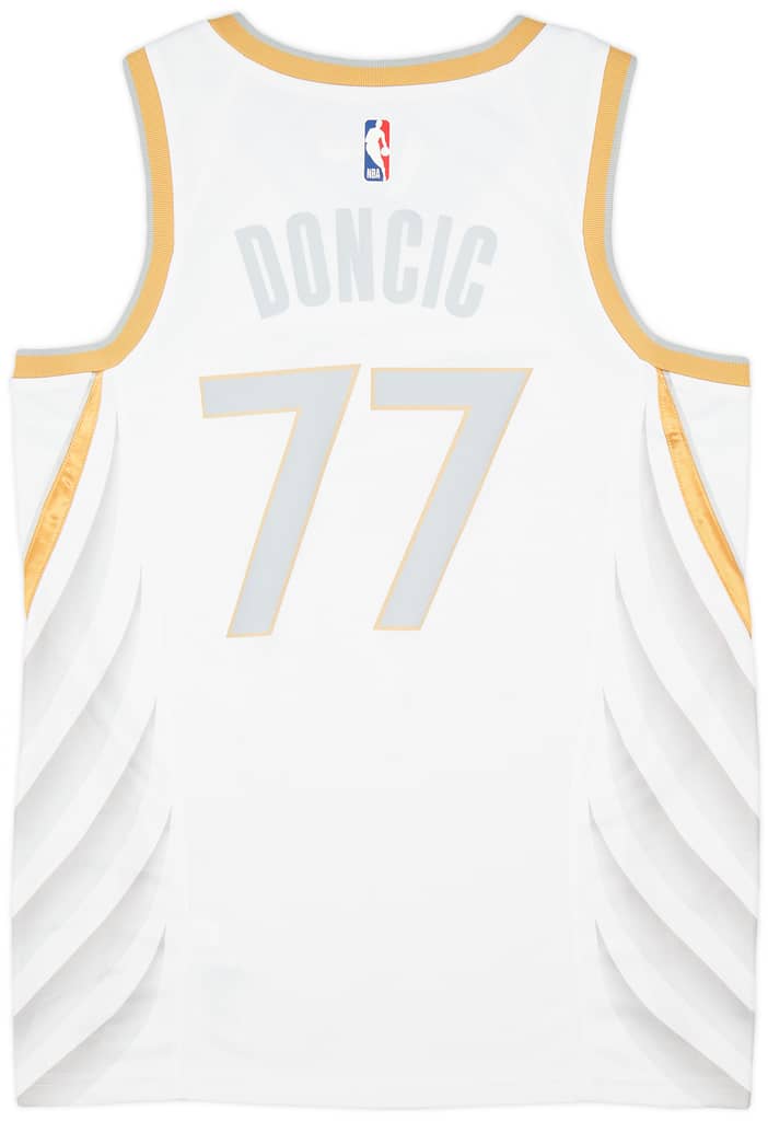 2020-21 Dallas Mavericks Doncic #77 Nike Swingman Alternate Jersey (M)
