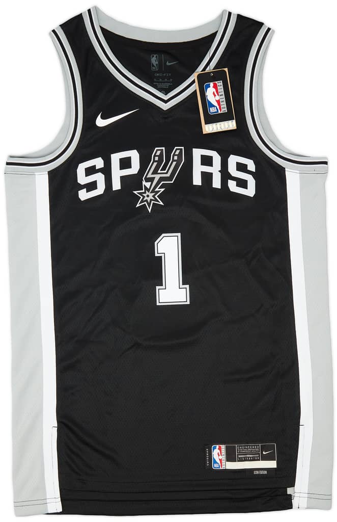 2023-24 San Antonio Spurs Wembanyama #1 Nike Swingman Away Jersey (M)