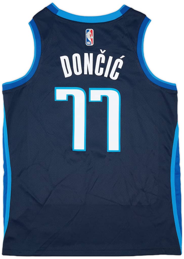 2020-21 Dallas Mavericks Doncic #77 Nike Swingman Alternate Jersey (M)