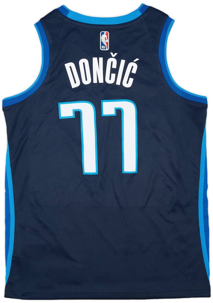 2020-21 Dallas Mavericks Doncic #77 Nike Swingman Alternate Jersey (M)