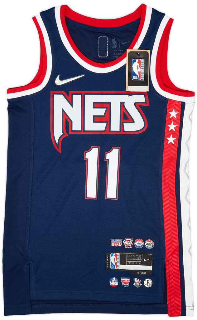 2021-22 Brooklyn Nets Irving #11 Nike Swingman Alternate Jersey (XL)