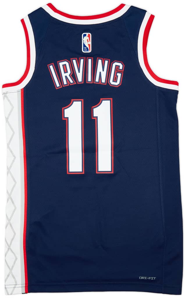 2021-22 Brooklyn Nets Irving #11 Nike Swingman Alternate Jersey (XL)