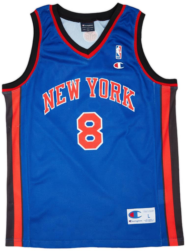 2008-10 New York Knicks Gallinari #8 Champion Away Jersey (Excellent) L