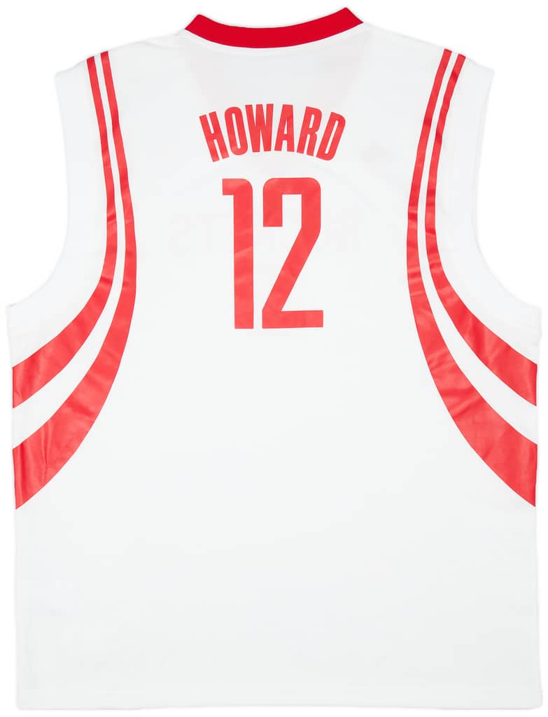 2013-14 Houston Rockets Howard #12 adidas Home Jersey (Excellent) XL