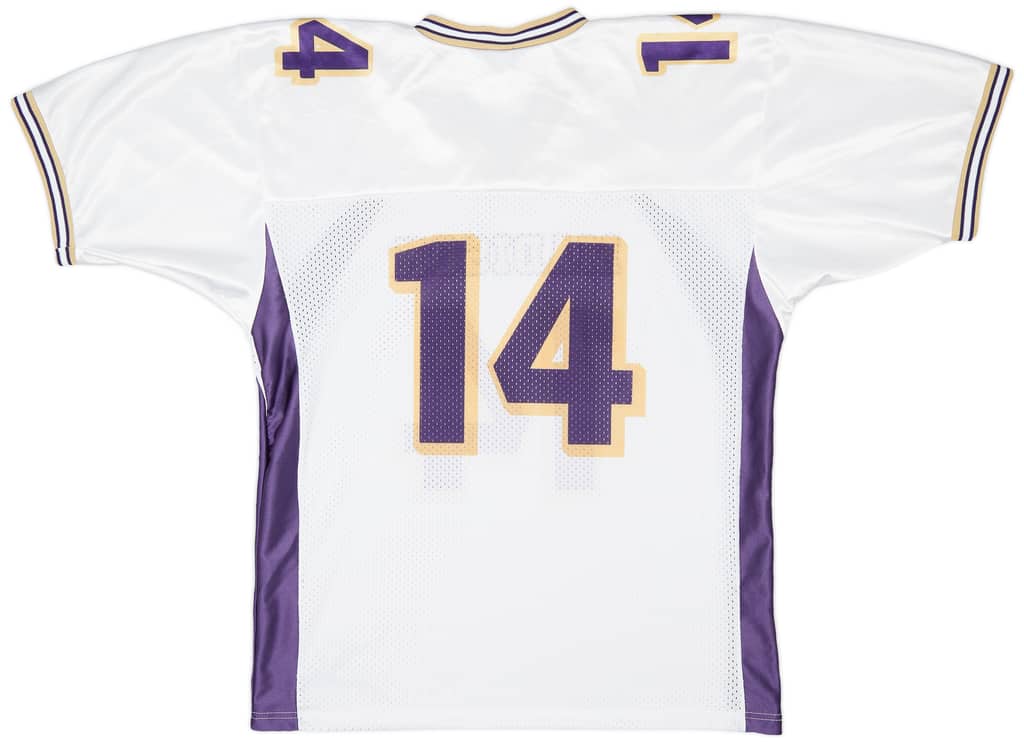 2011 James Madison Dukes #14 OT Sports Away Jersey (Excellent) M