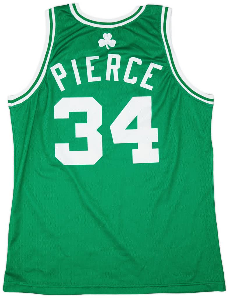 1998-10 Boston Celtics Pierce #34 Champion Away Jersey (Excellent) XL