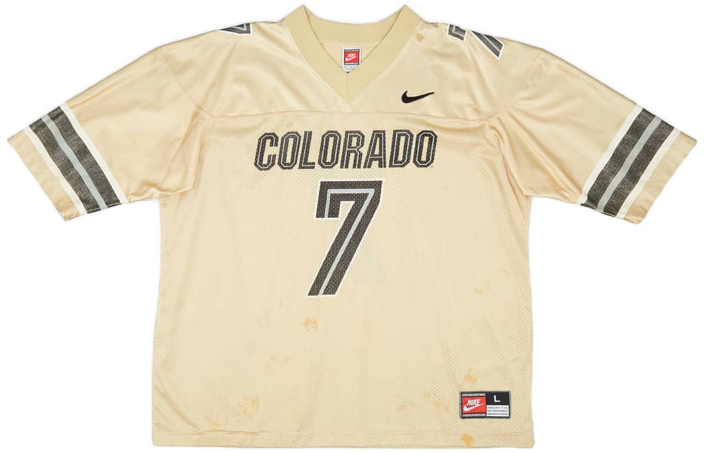 1997 Colorado Buffaloes Hessler #7 Nike Alternate Jersey (Very Good) L