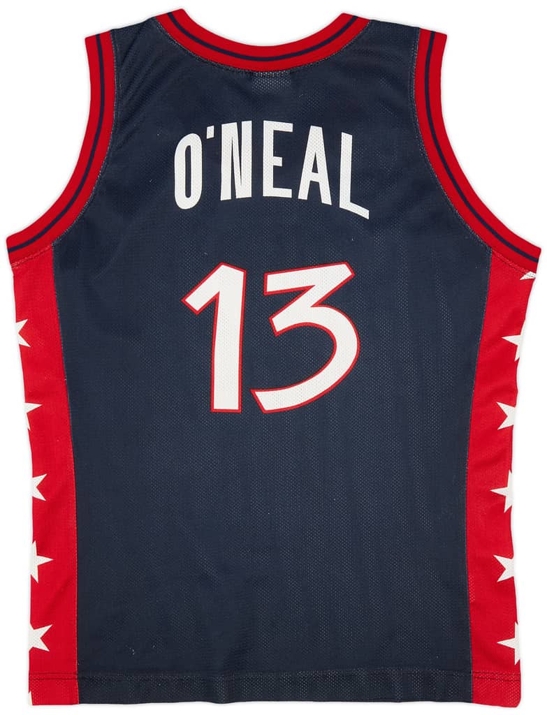 1996-99 USA O'Neal #13 Champion Away Jersey (Very Good) S