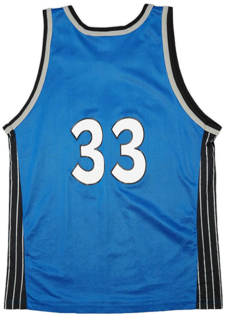 2000-02 Orlando Magic Hill #33 Champion Away Jersey (Very Good) L