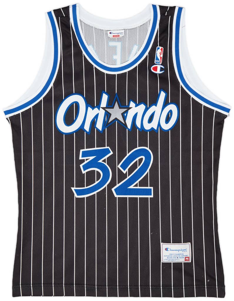 1992-94 Orlando Magic O'Neal #32 Champion Away Jersey (Very Good) M