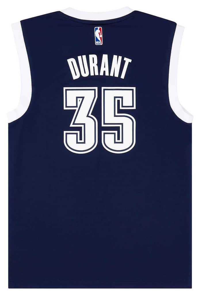 2014-16 Oklahoma City Thunder Durant #35 adidas Alternate Jersey (Excellent) S