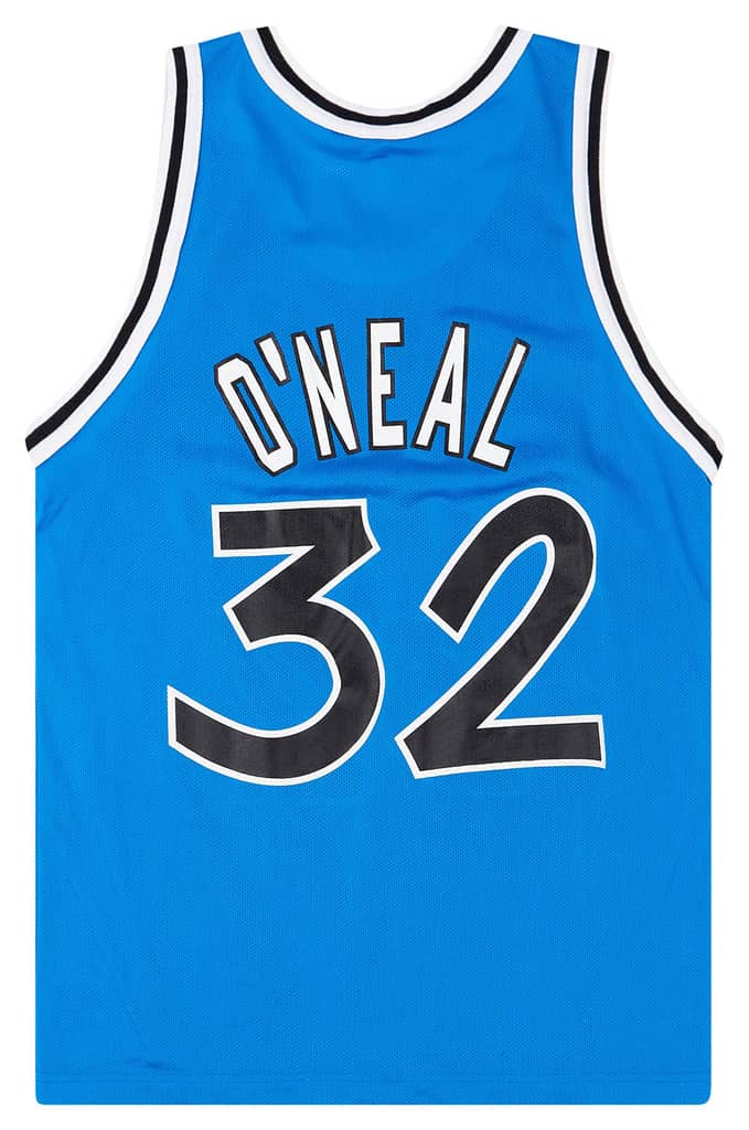 1995-96 Orlando Magic O'Neal #32 Champion Away Jersey (Excellent) L