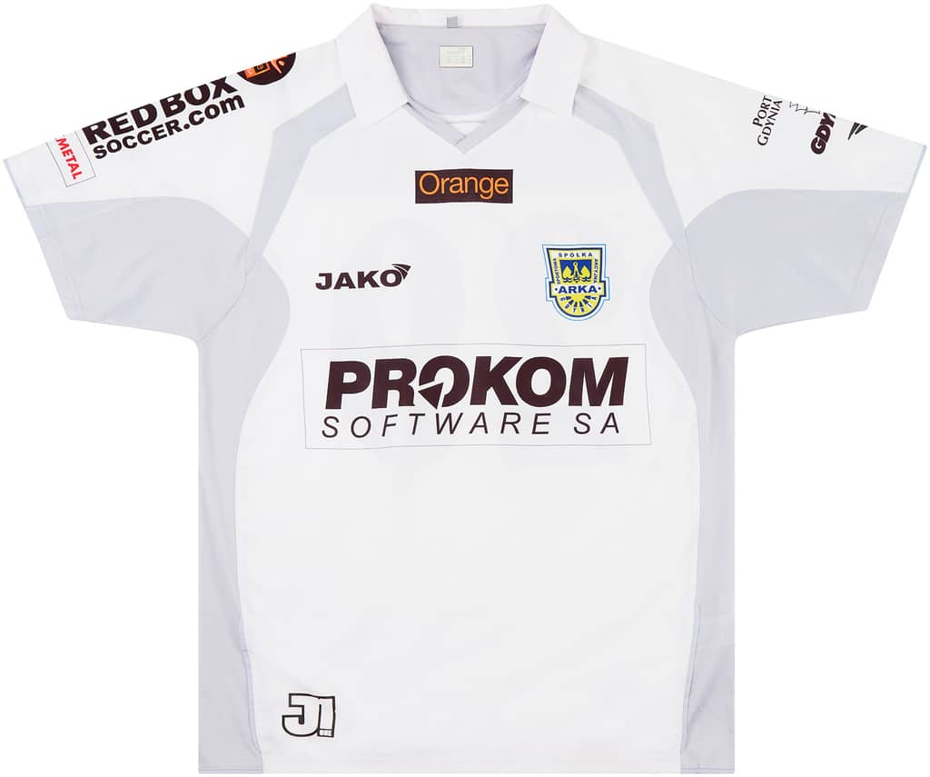 2006-07 Arka Gdynia Match Issue Away Shirt #29