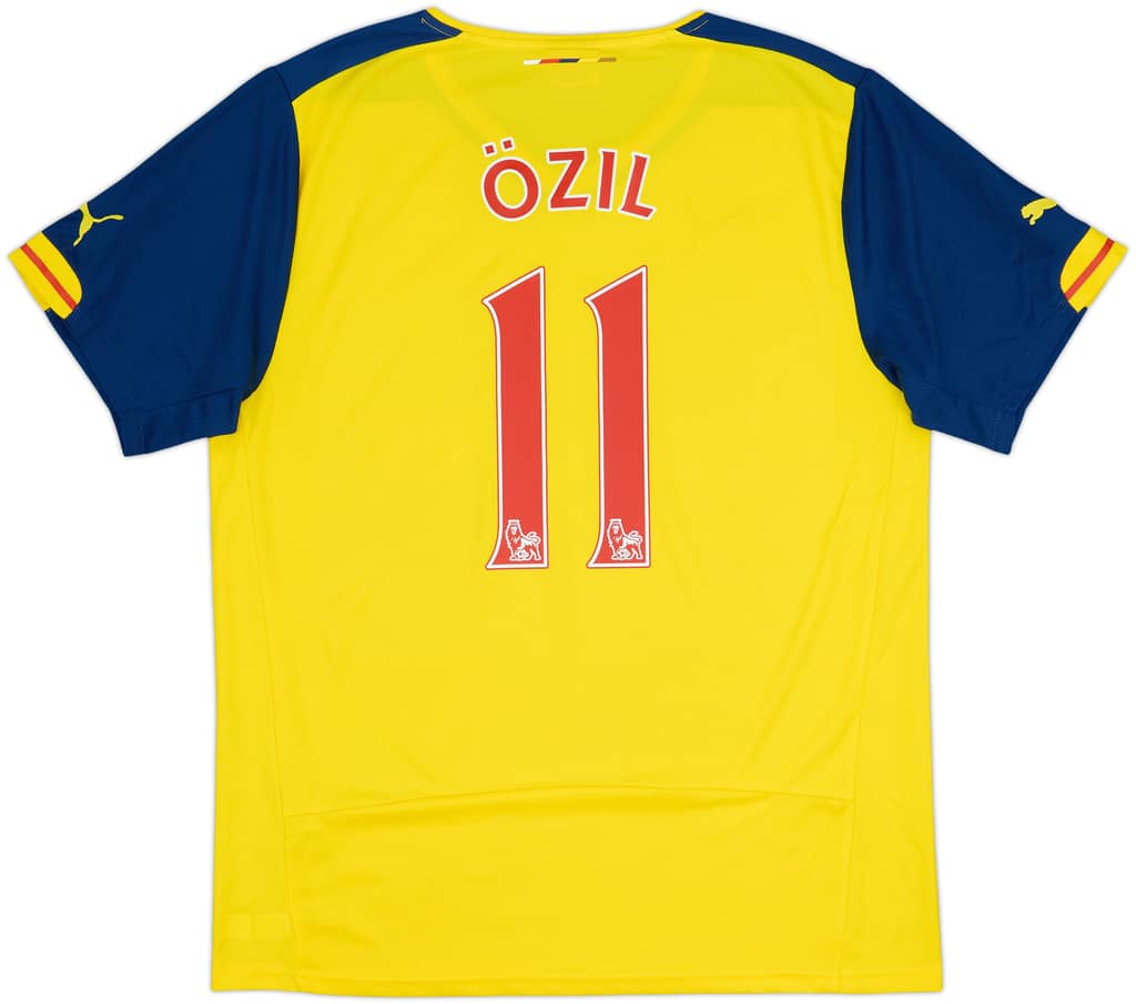 2014-15 Arsenal Away Shirt Ozil #11
