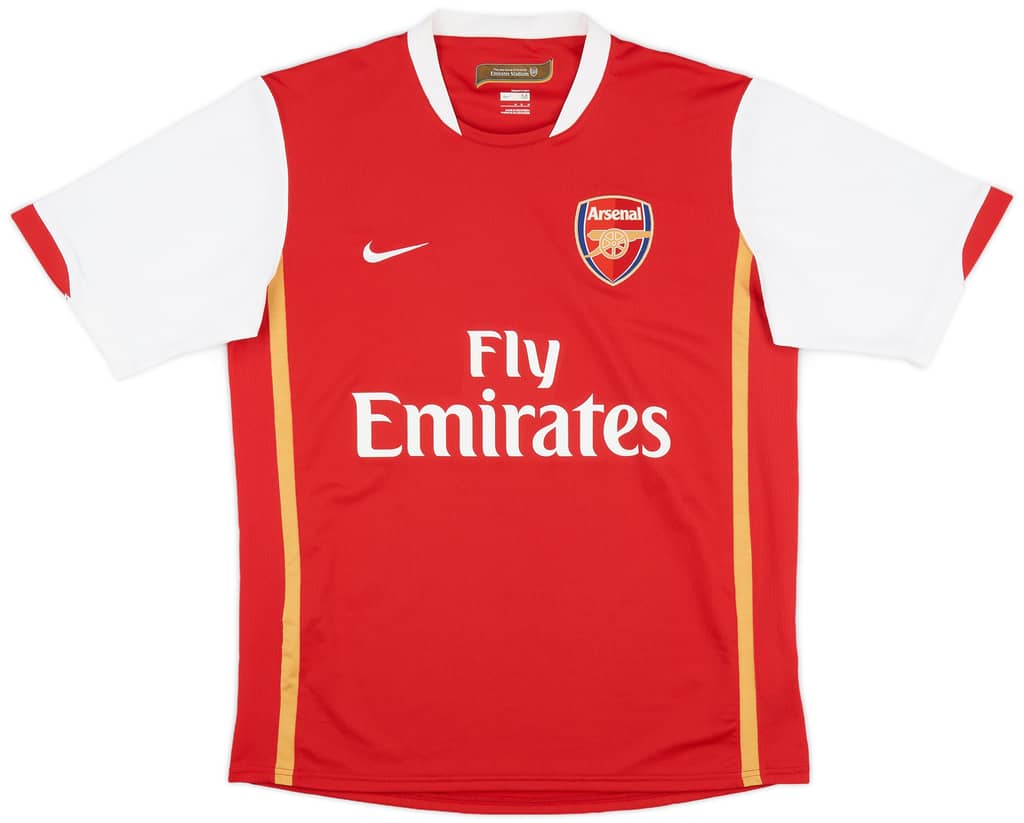 2006-08 Arsenal Home Shirt Fabregas #4 - 6/10 - (S)