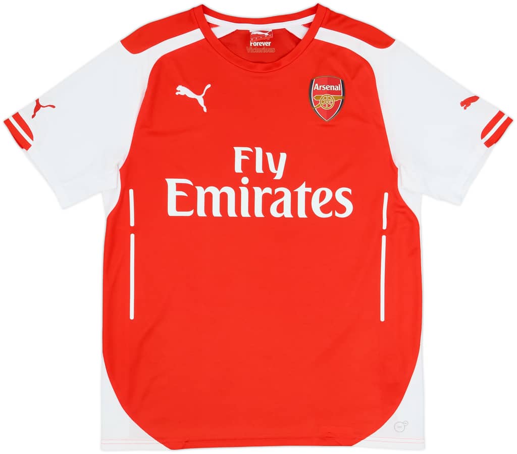 2014-15 Arsenal Home Shirt S.Cazorla #19