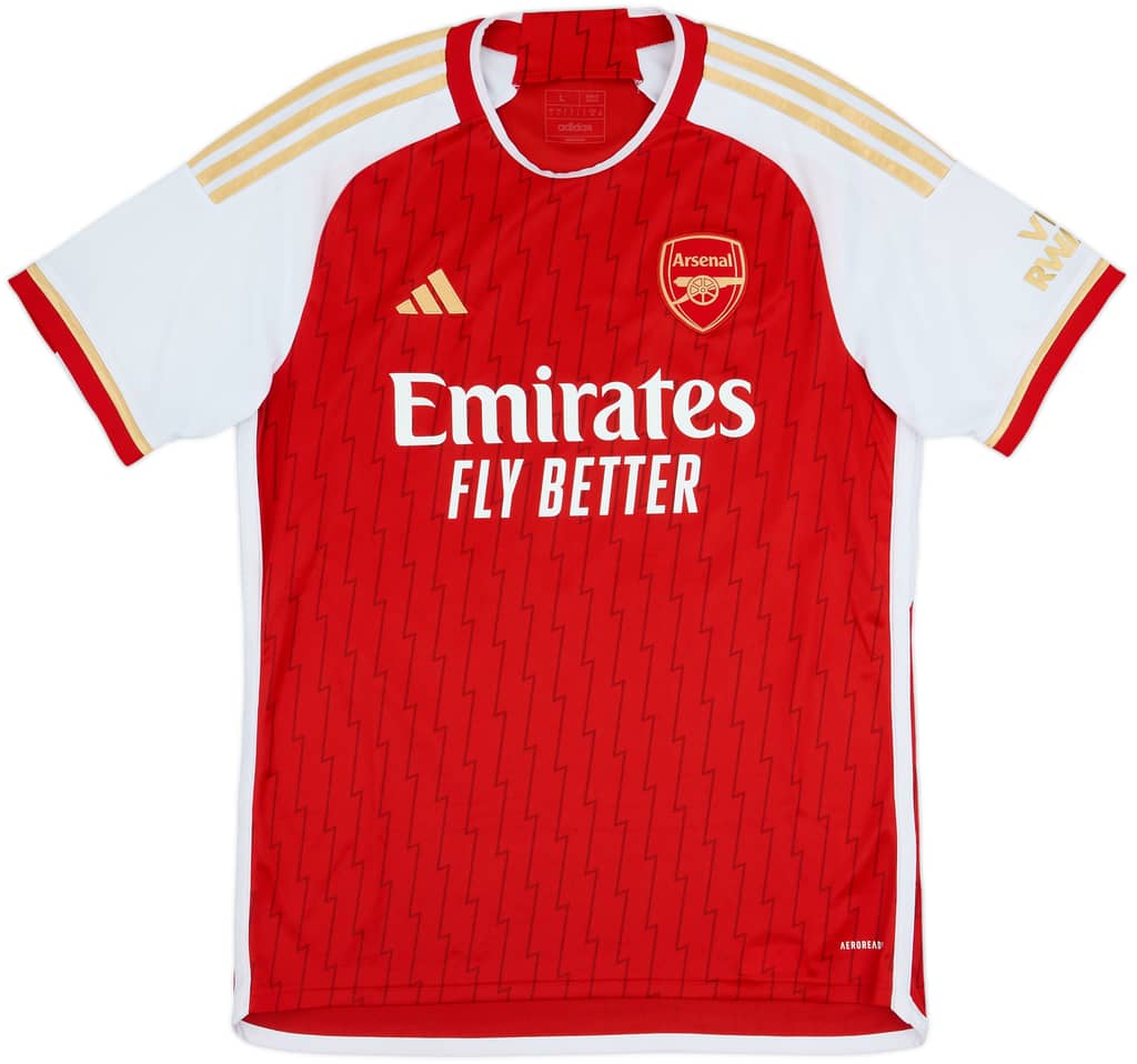 2023-24 Arsenal Home Shirt Odegaard #8