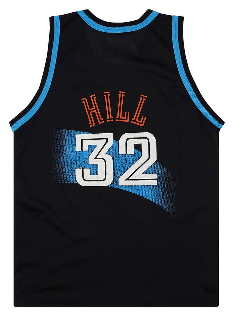 1996 Cleveland Cavaliers Hill #32 Champion Away Jersey (Very Good) M