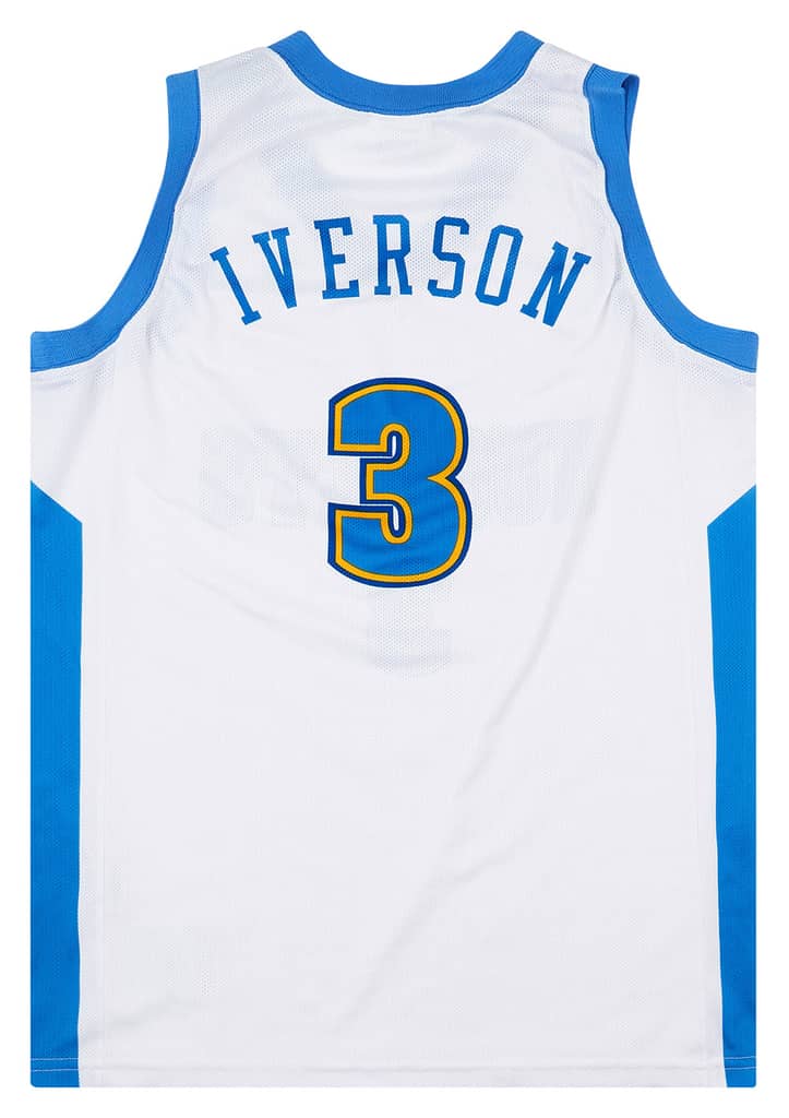 2006-08 Denver Nuggets Iverson #3 Champion Home Jersey (Excellent) XL
