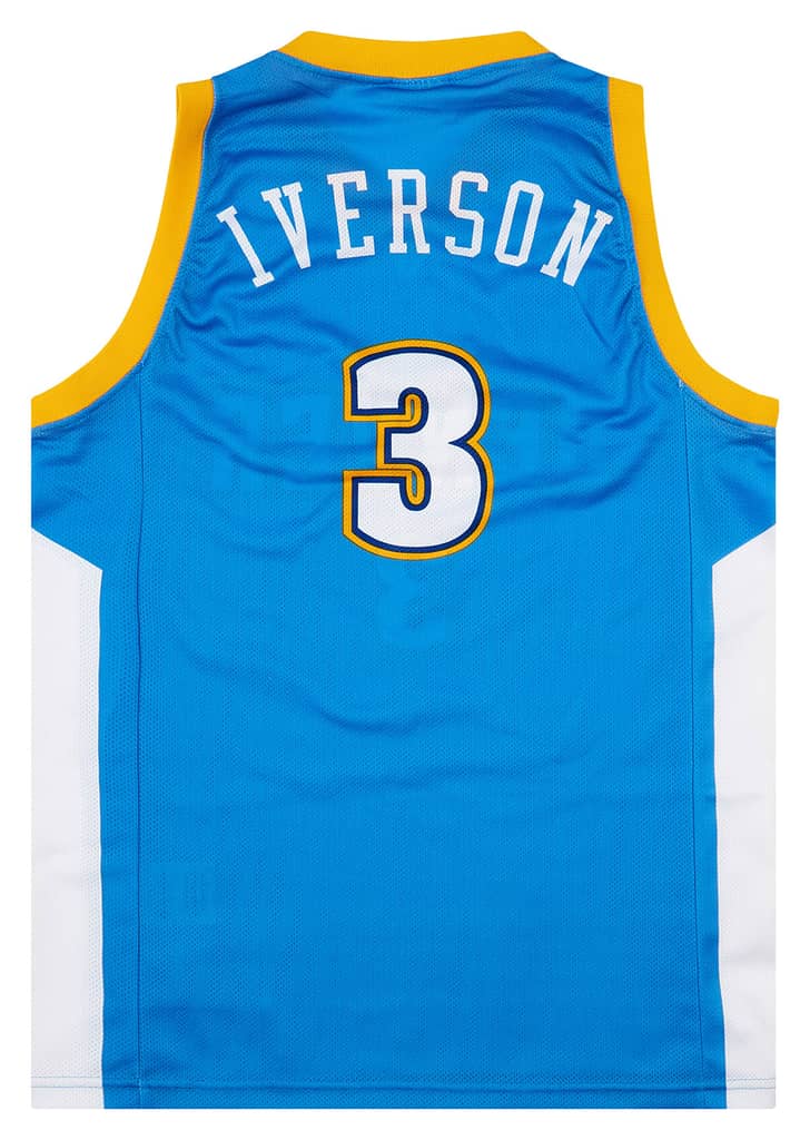 2006-08 Denver Nuggets Iverson #3 Champion Away Jersey (Excellent) XXL