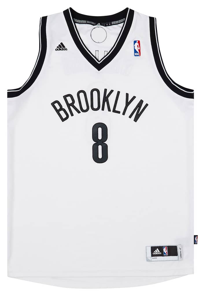 2012-14 Brooklyn Nets Williams #8 adidas Swingman Home Jersey (Excellent) L