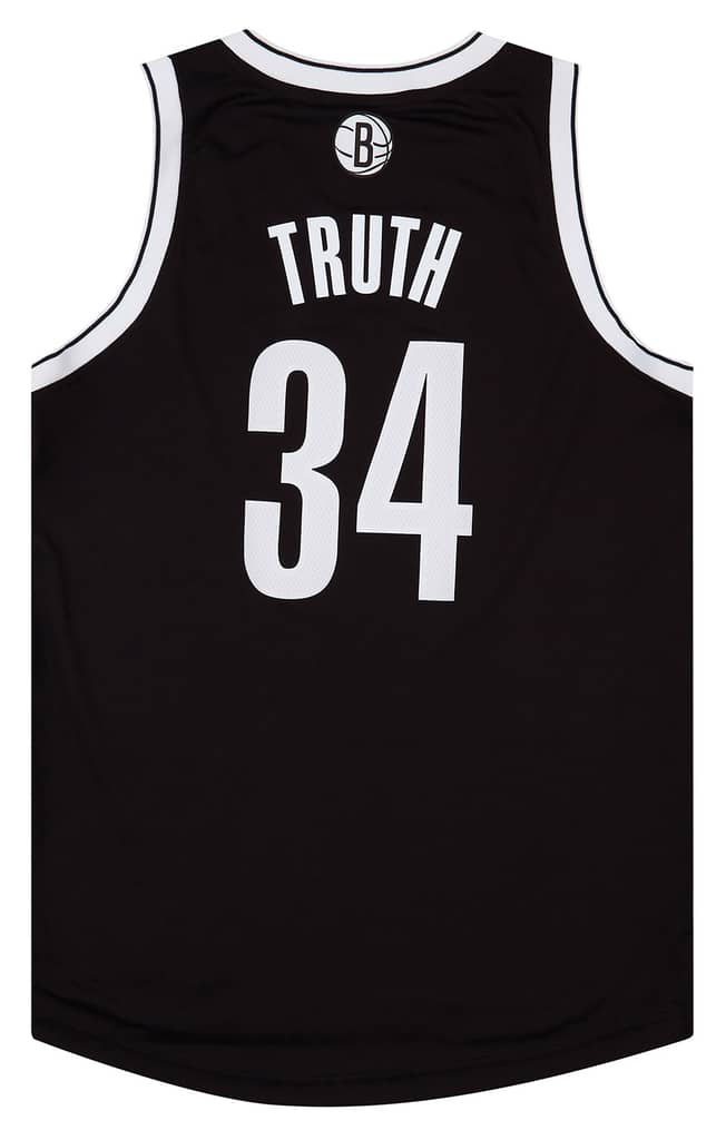 2013-14 Brooklyn Nets Truth #34 adidas Swingman Away Jersey (Excellent) M