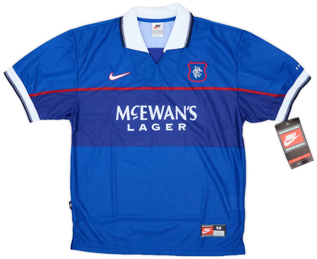 1997-99 Rangers Home Shirt Laudrup #11 (M)