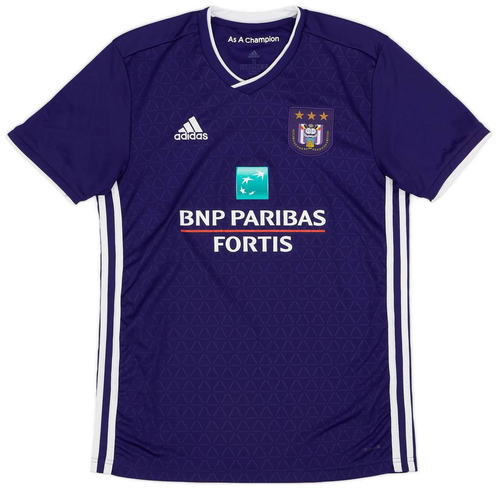 2018-19 Anderlecht Home Shirt #4 - 8/10 - (S)
