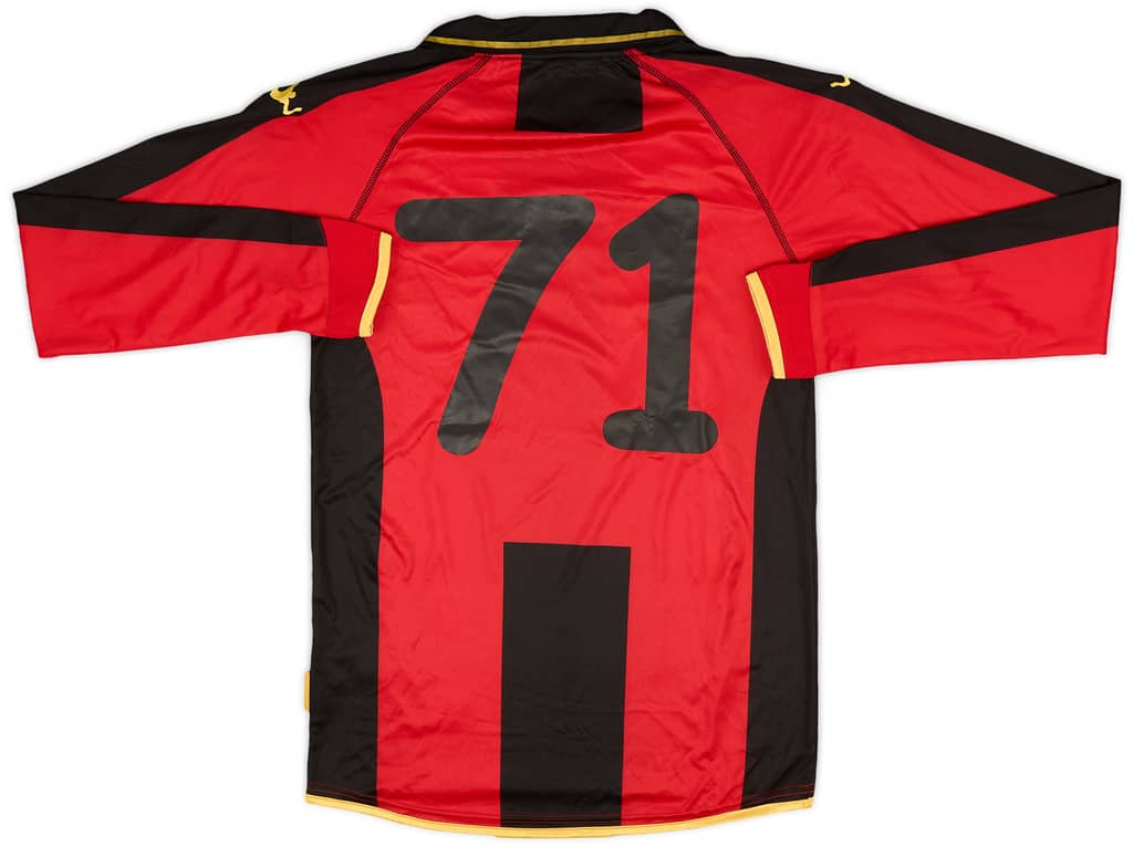 2010s Olimpas Mazeikiai Home L/S Shirt #71 - 9/10 - (M)