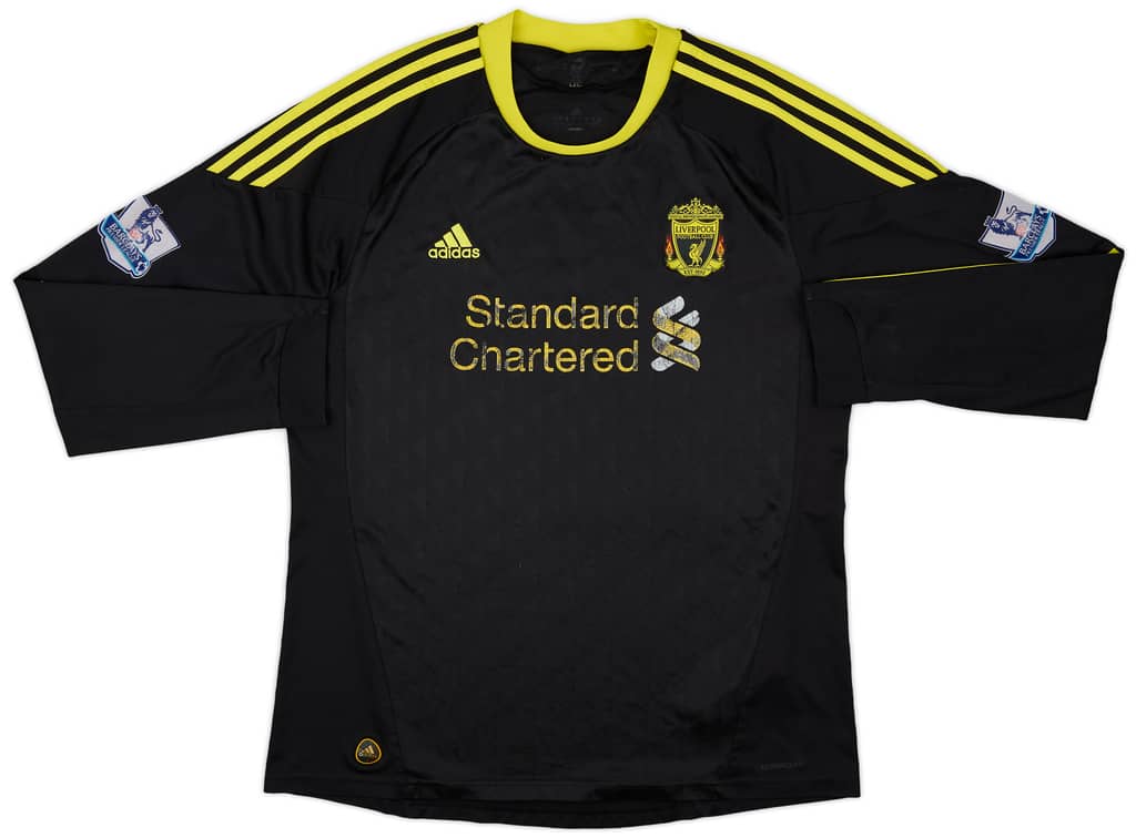 2010-11 Liverpool Third L/S Shirt Suarez #9 - 5/10 - (XL)