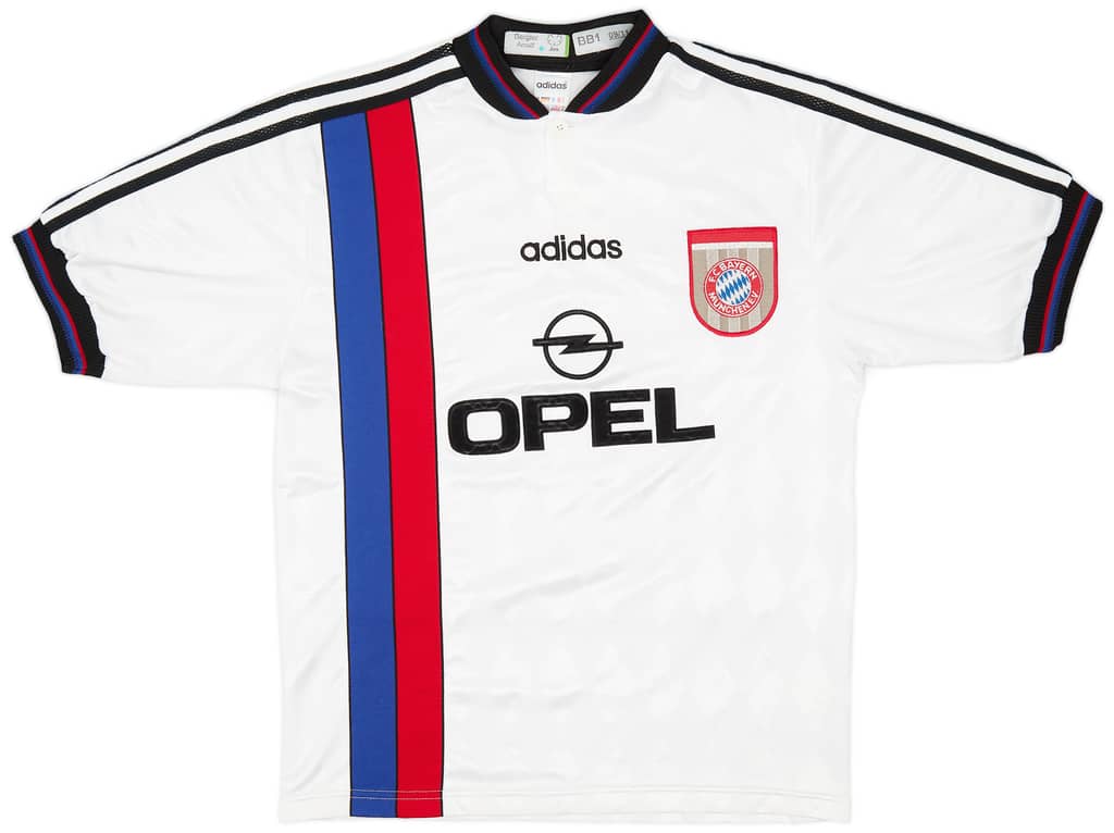 1996-98 Bayern Munich Away Shirt Matthaus #10 - 6/10 - (S)