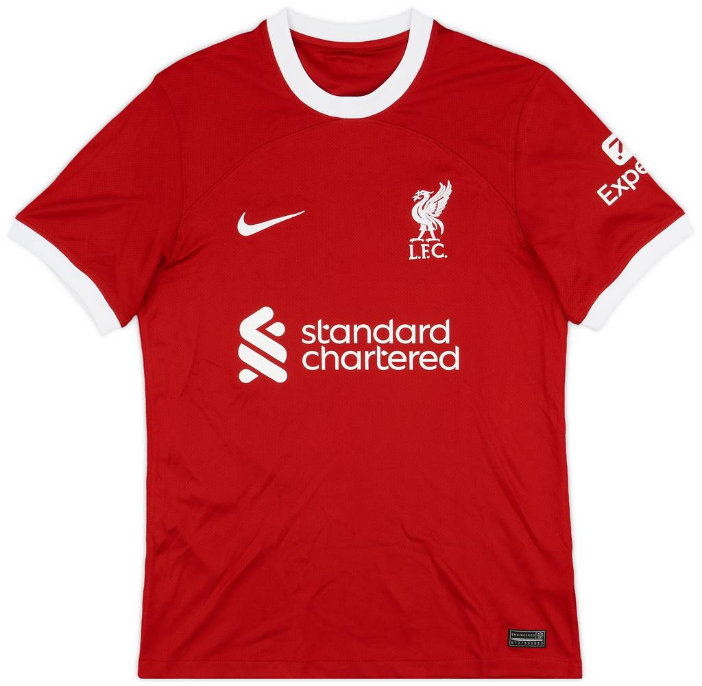 2023-24 Liverpool Home Shirt M.Salah #11 - 9/10 - (S)