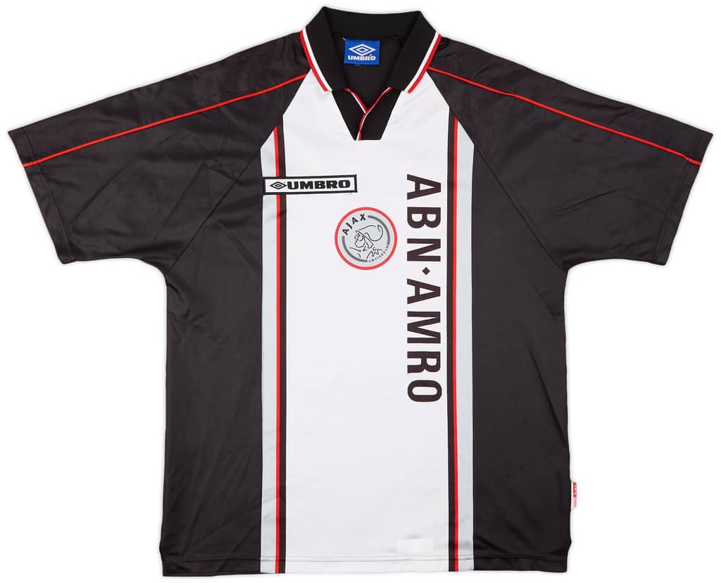 1998-99 Ajax Away Shirt F.De Boer #4 - 9/10 - (XL)