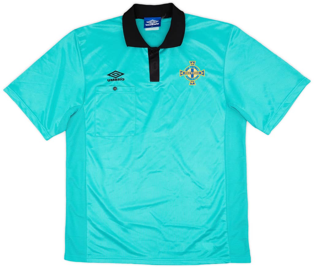 1990-91 Northern Ireland Umbro Referee Shirt - 5/10 - (XL)