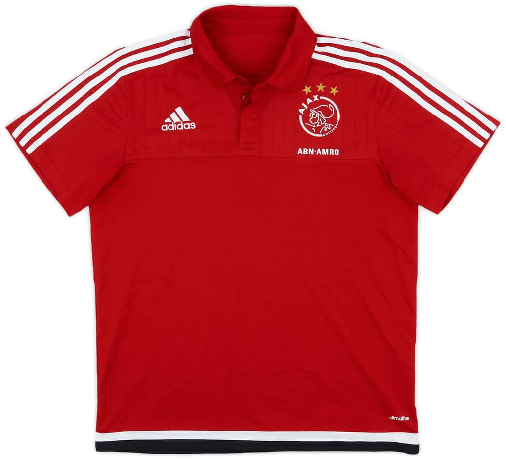 2014-15 Ajax adidas Polo Shirt - 8/10 - (L)