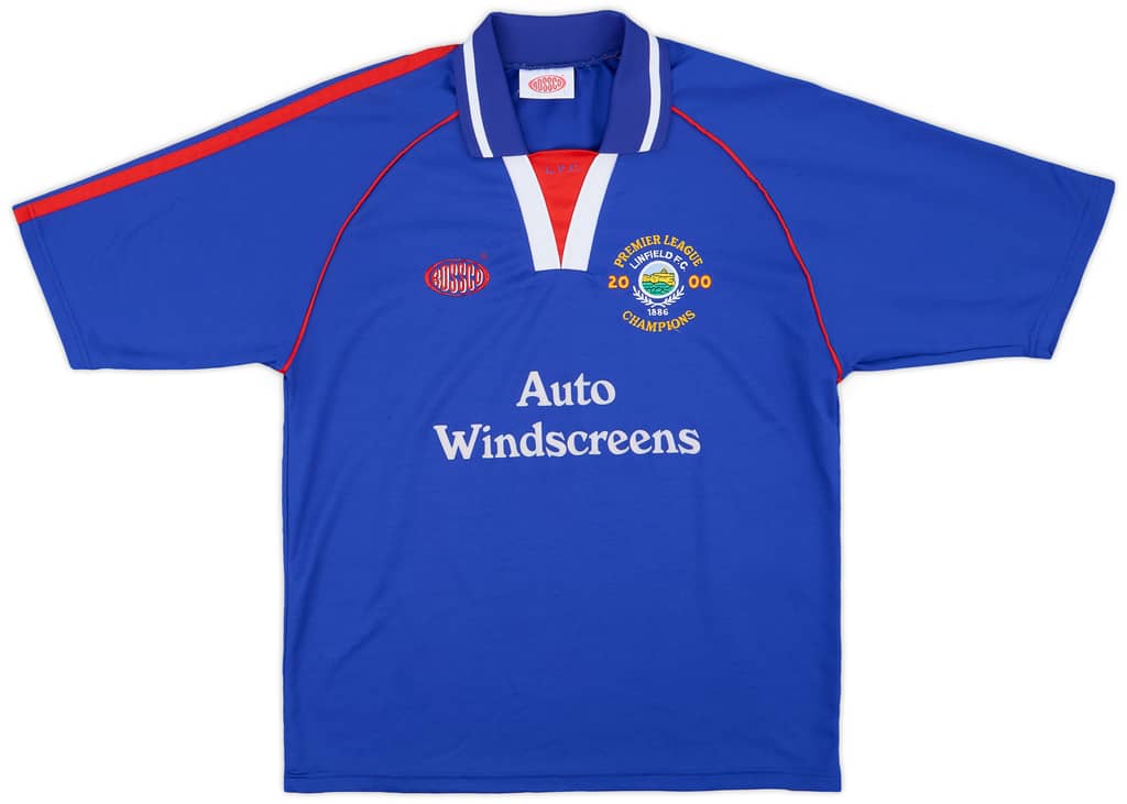 2000-01 Linfield Home Shirt - 9/10 - (L)