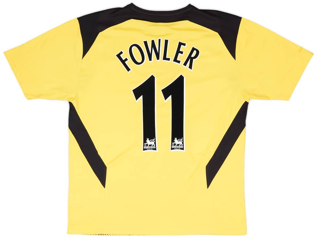2004-06 Liverpool Away Shirt Fowler #11 - 5/10 - (L)