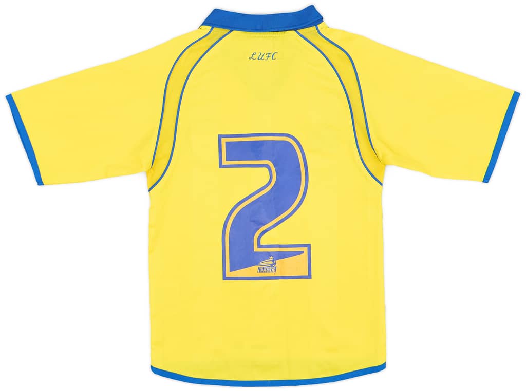 2006-07 Leeds United Away Shirt #2 - 8/10 - (S.Boys)
