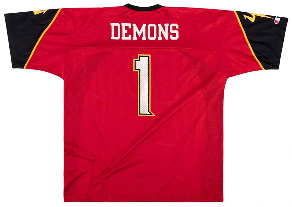 2001 San Francisco Demons #1 Jersey (Home) L