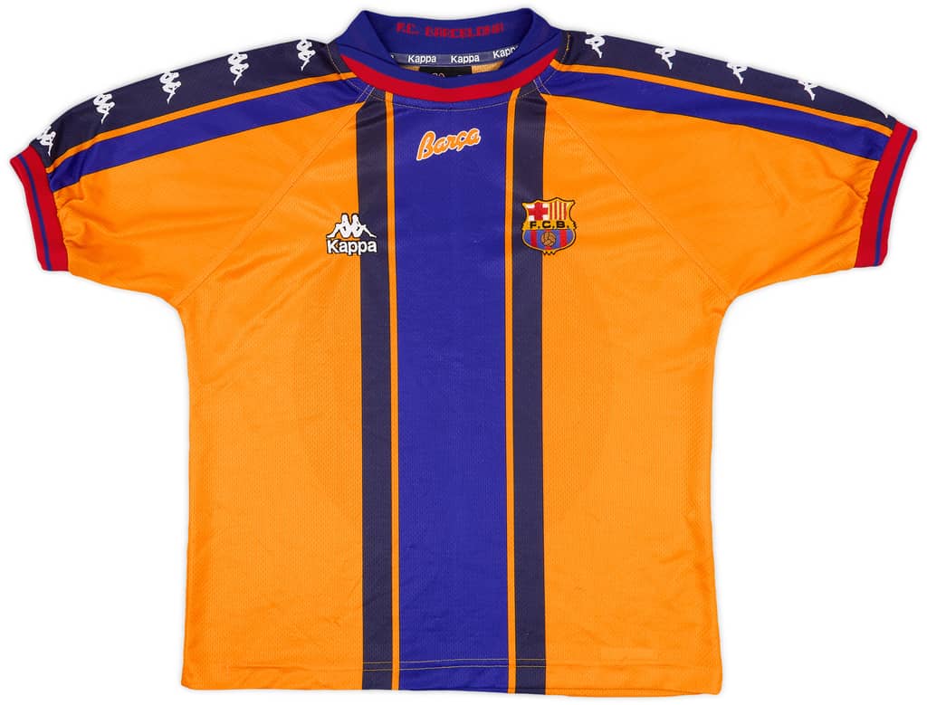 1997-98 Barcelona Away Shirt - 9/10 - (S)